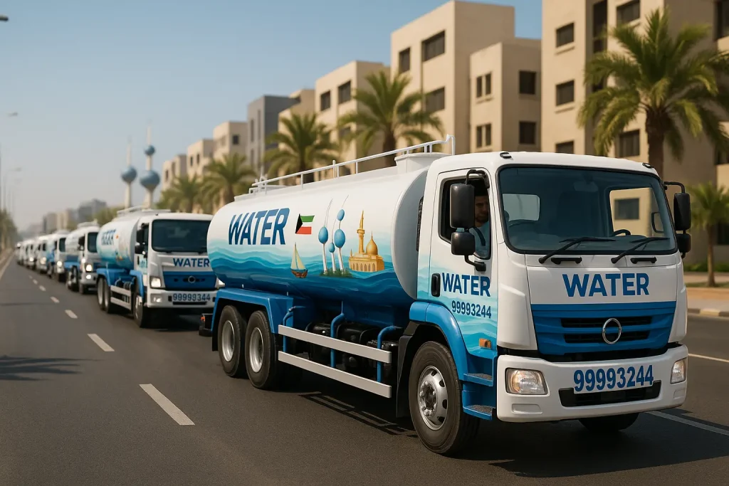 تنكر مياه الكويت