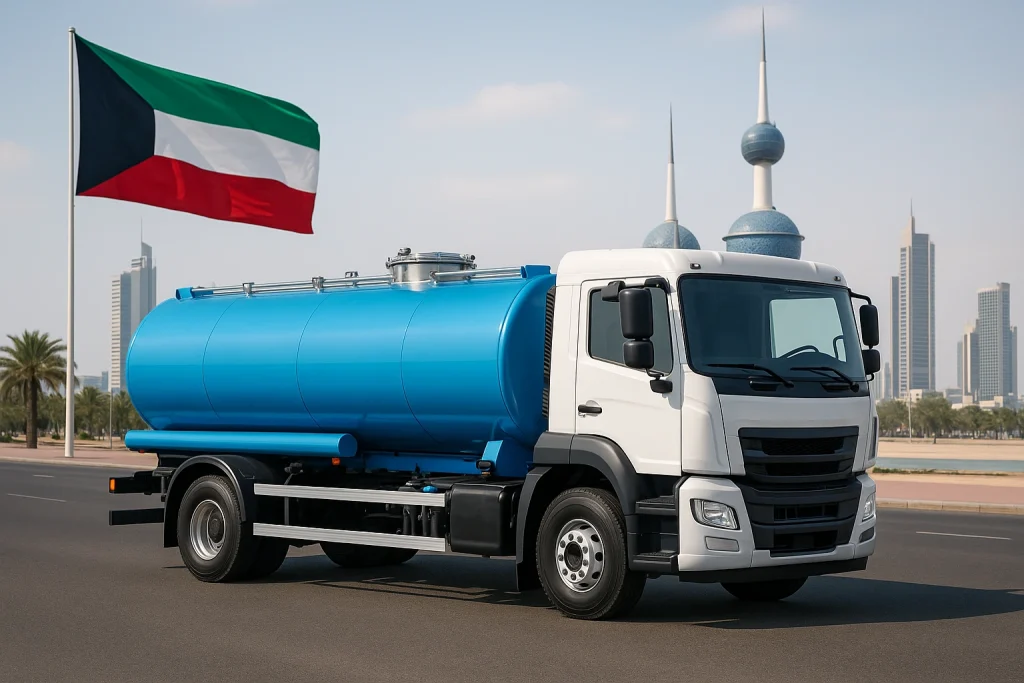 تنكر مياه مدينة الكويت
