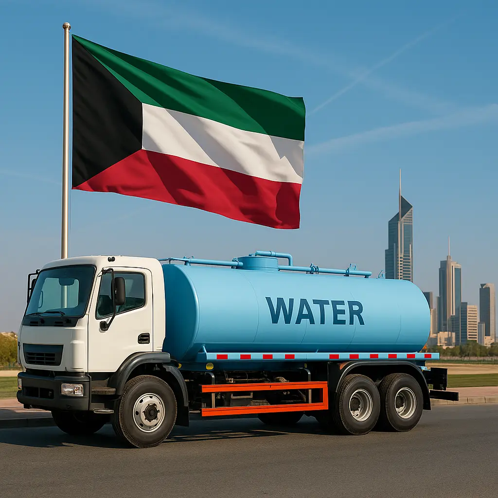 تنكر مياه الكويت